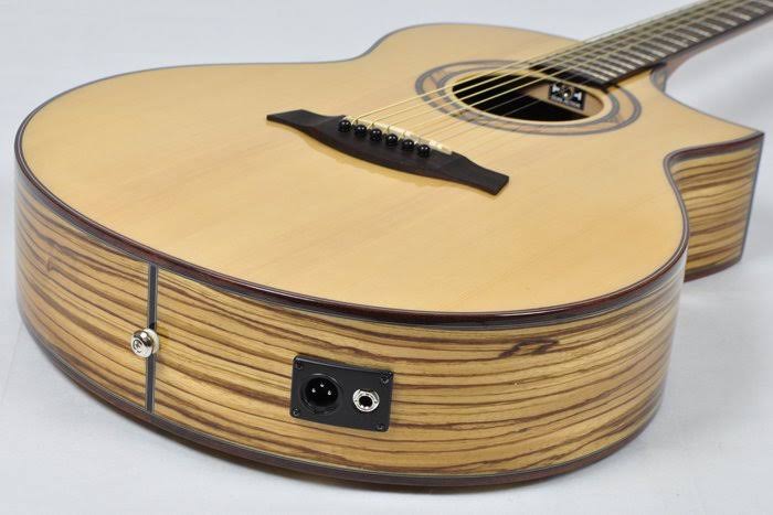 Natural Acoustic-Electric Guitar T7700