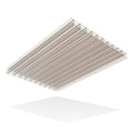Bronze 24 in. x 24 in. x 1/4 in. Multiwall Polycarbonate Sheet (5-Pack) H689087