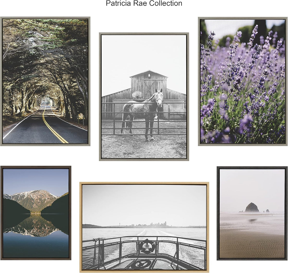 Canvas Wall Art Set, 3 Piece 12x28 B212