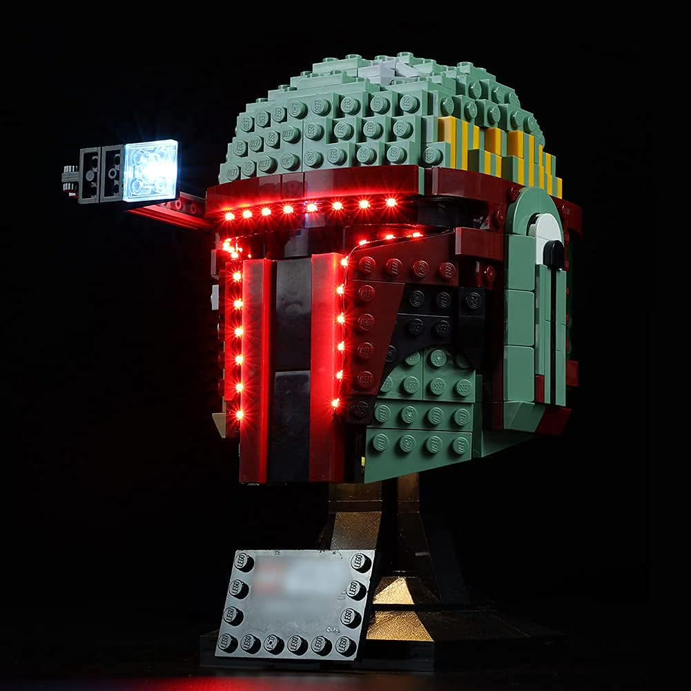 Led Lighting Kit for Lego Star Wars Boba Fett Helmet Q96018
