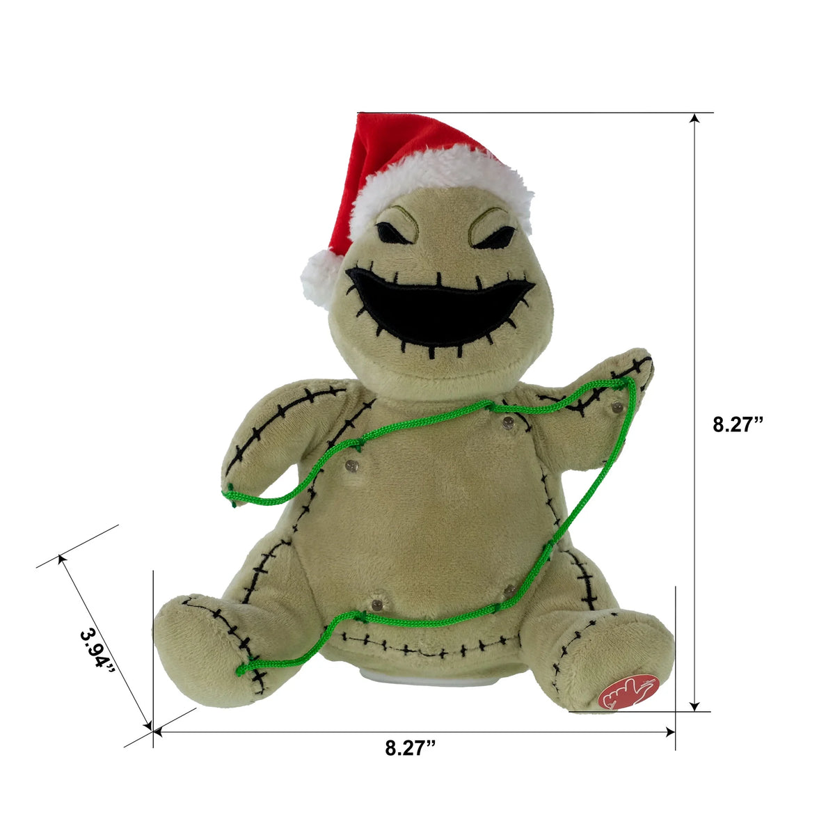 Oogie Boogie Light Up Plush 8.25" Tall S5212
