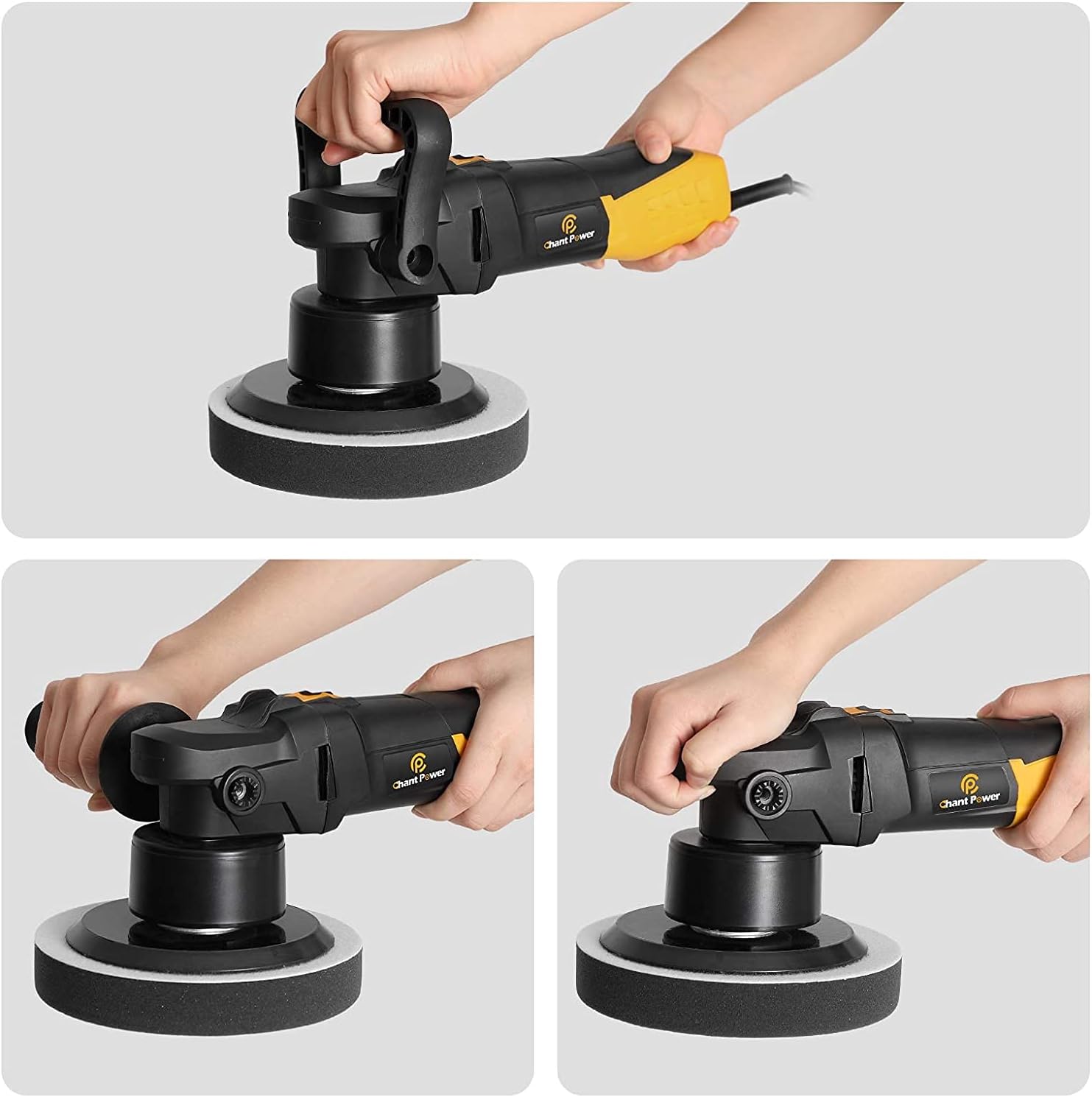 6 Inch Dual Action Polisher with Variable Speeds V531
