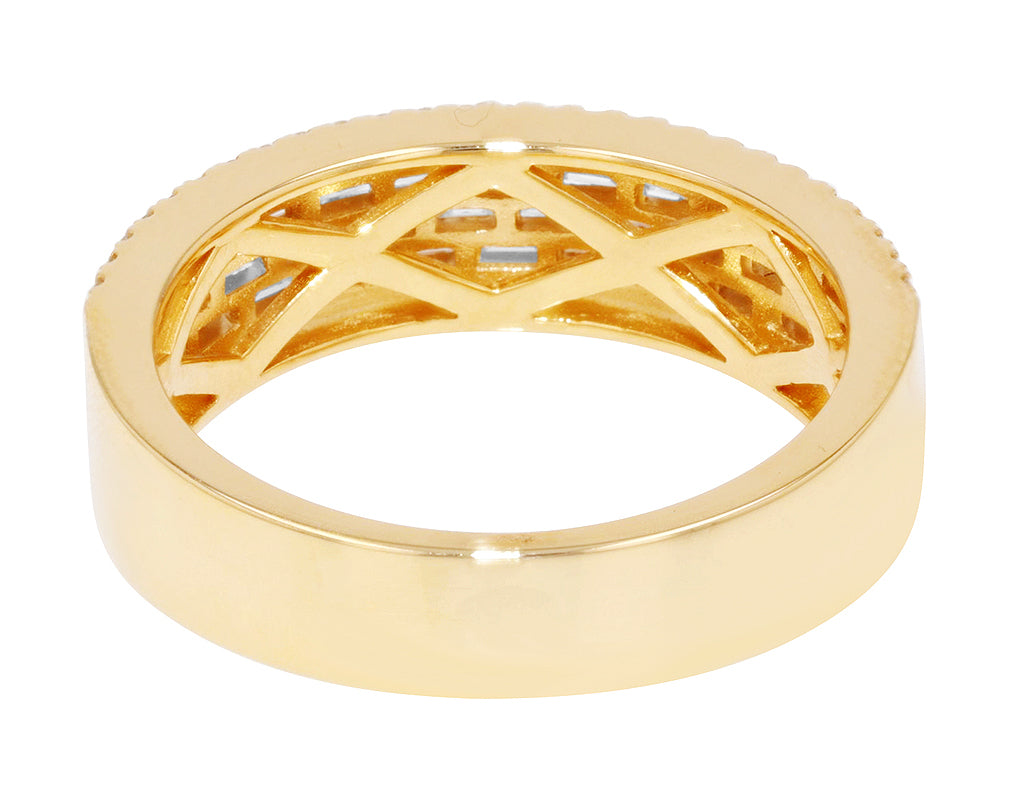 1.2CT Diamond Ring 14k Yellow Gold S52156