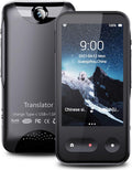 Black 138 Language Voice Translator with 4G SIM Card and Camera X42854