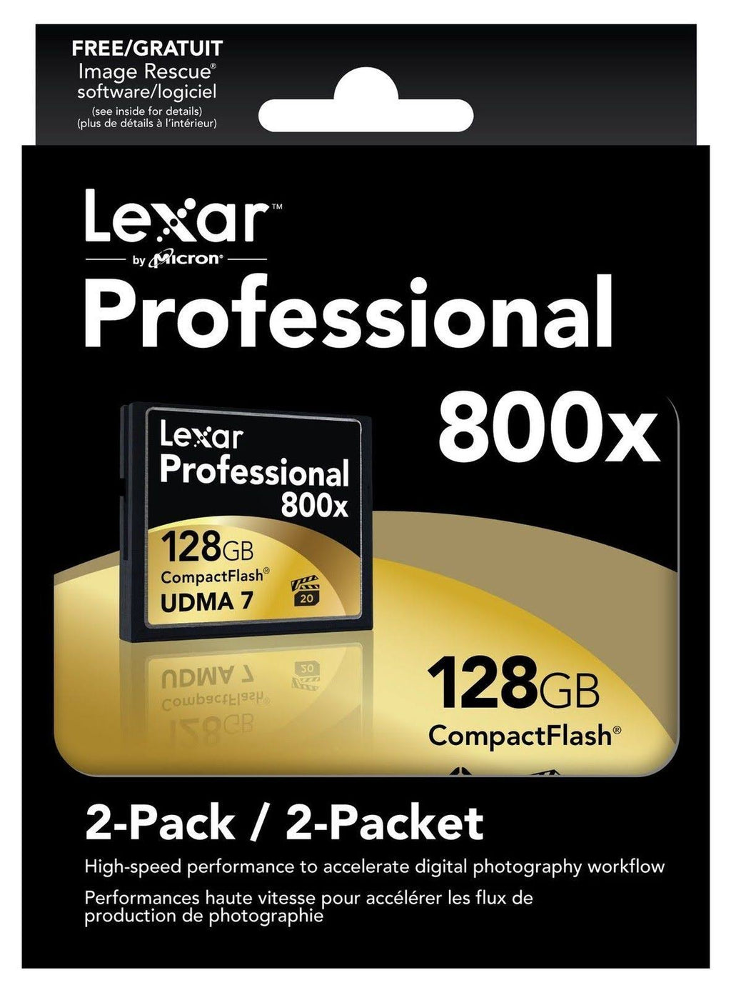 128 GB CompactFlash Memory Card - Pack of 2 G221338
