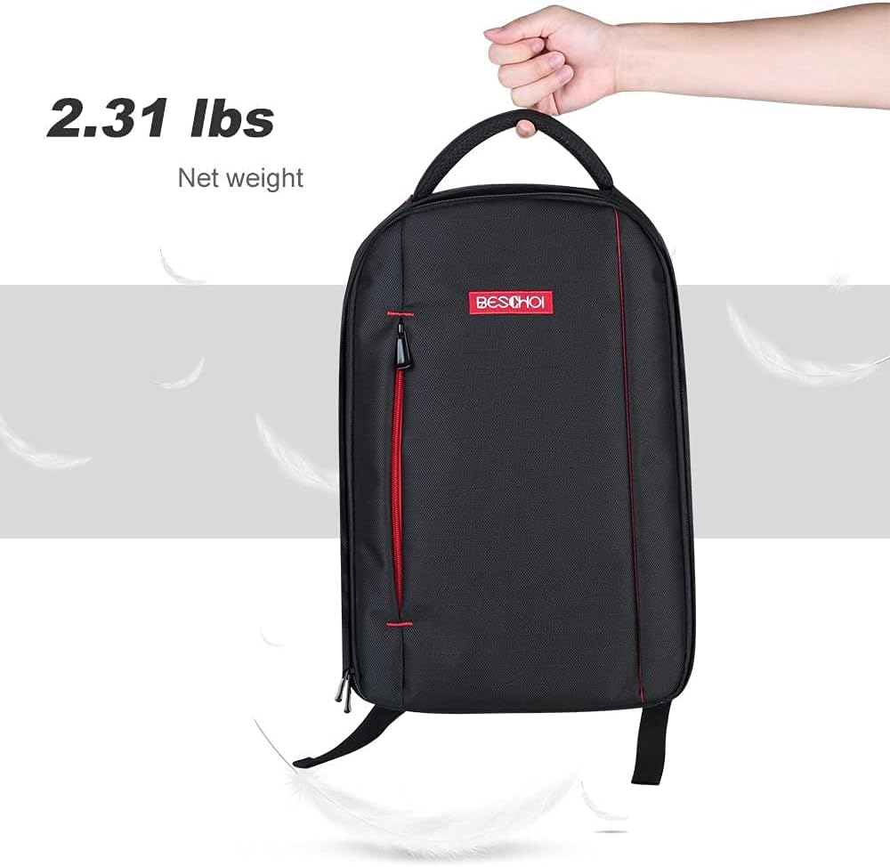Black Large Waterproof DSLR Camera Backpack K53884