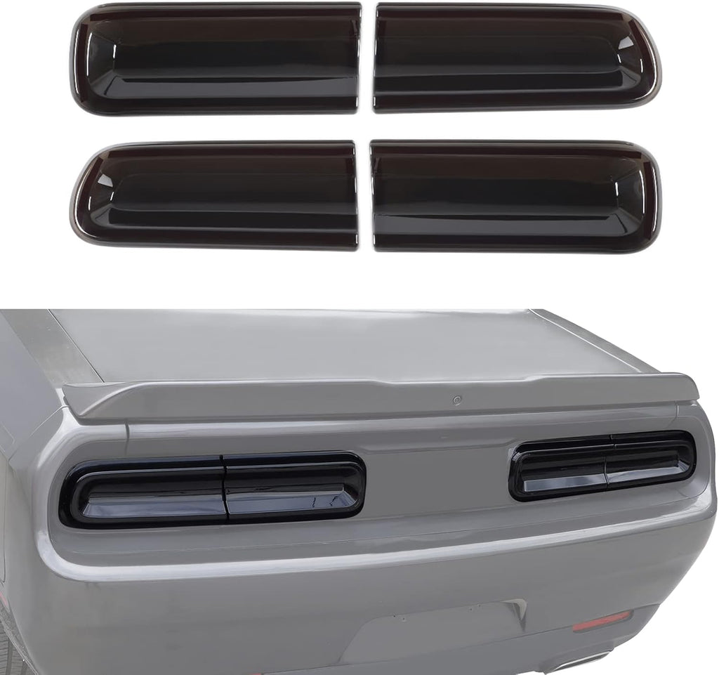Smoked Tail Light Covers Rear Light Guards Exterior Accessories N9599