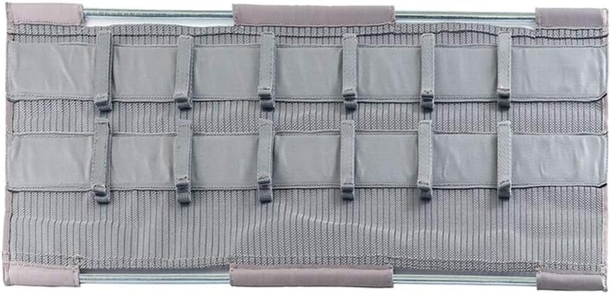 Gray Cable Management Tray with 12 Adjustable Straps H93722