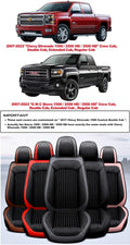 Gray Waterproof Leather Front Seat Covers for Pickup Truck K4050