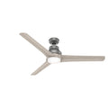 Matte Silver LED Ceiling Fan I93500