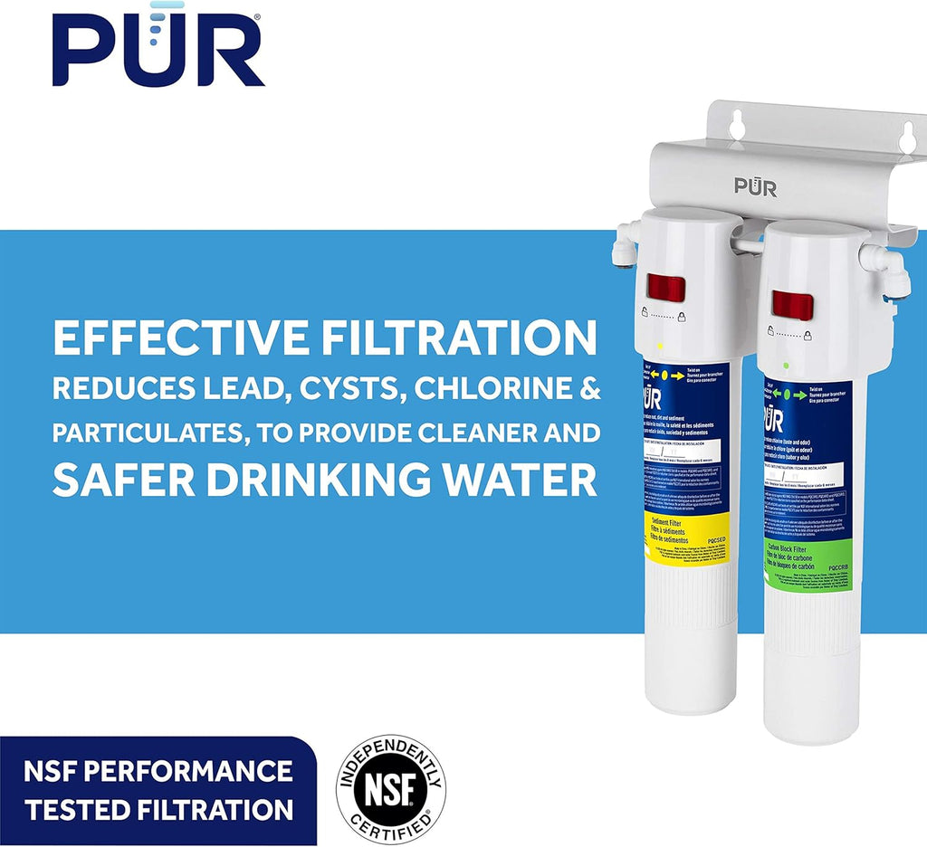 White DualStage H2O Filtration System O1462