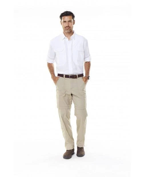 Charcoal Zip Traveler Pant P26947