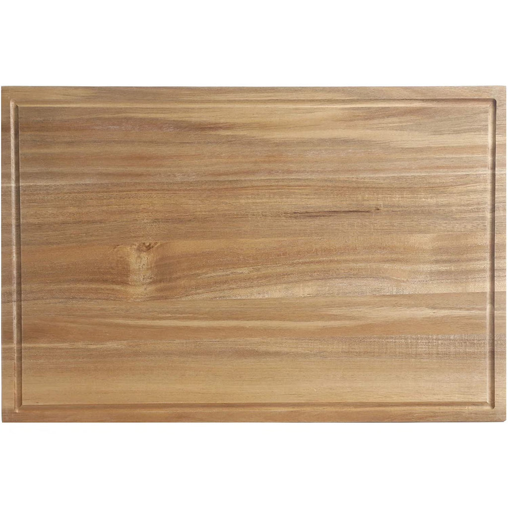 Acacia Wood Cutting Board with Juice Groove U158003