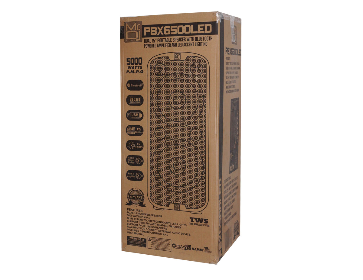 Dual 15” 3-Way Powered PA Loudspeaker C271862