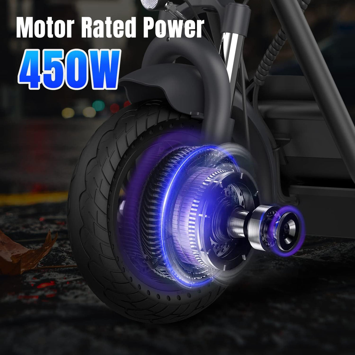 Electric Kick Scooter with 350W Brushless Motor, 50 Miles Long-Range Battery, Foldable J5264