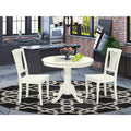 3PC Round 36 inch Table and 2 Chairs N810