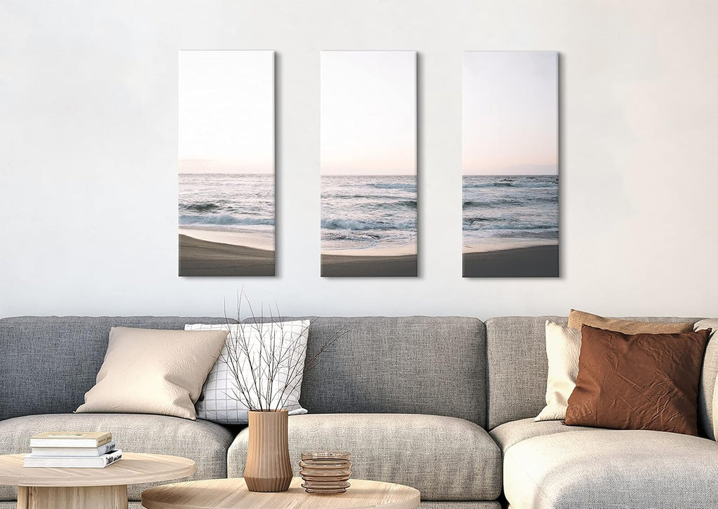 Canvas Wall Art Set, 3 Piece 12x28 B212