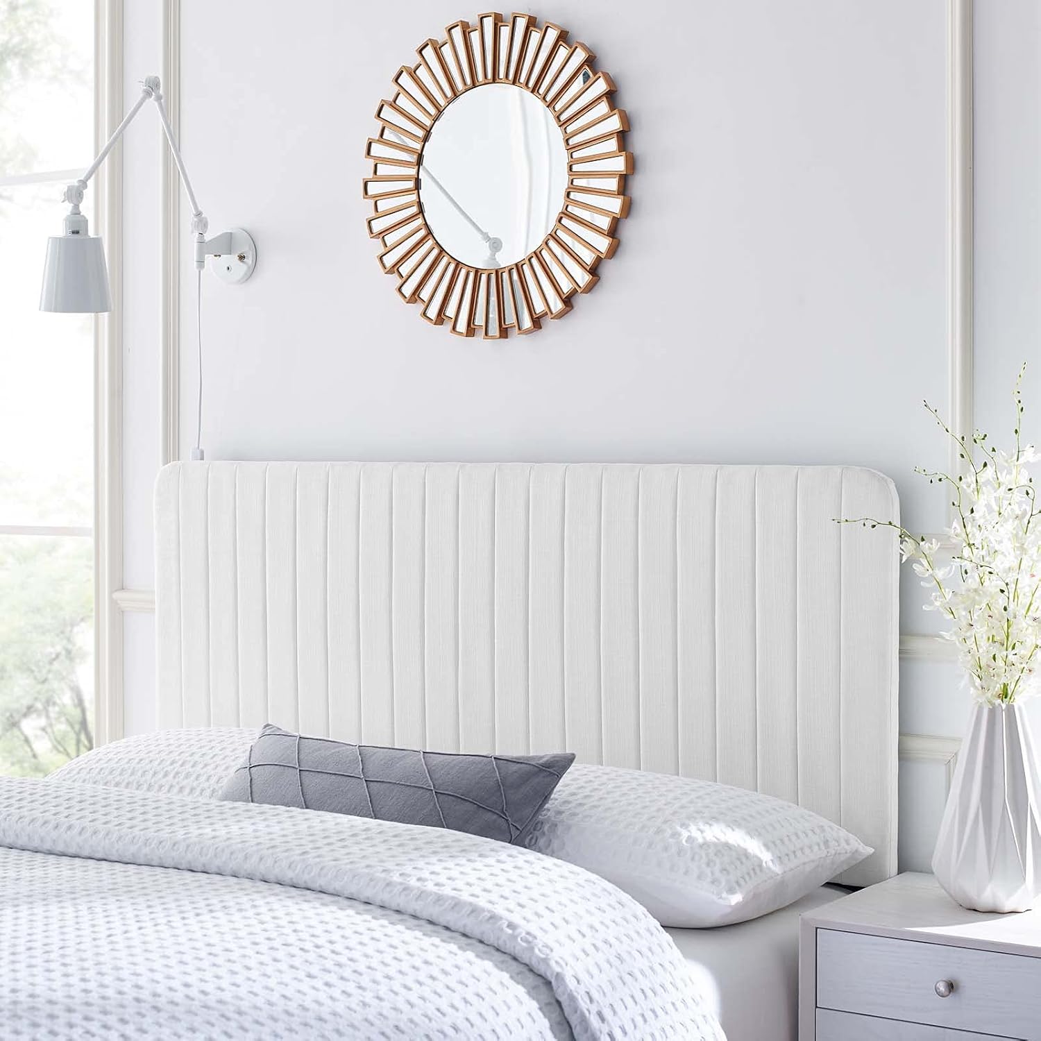 White King Fabric Headboard W406680