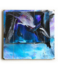 Amythyst Dream Planked Wood Wall Decor M325586