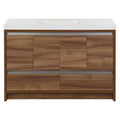 Bath Vanity with Cultured Marble Vanity Top in White S533