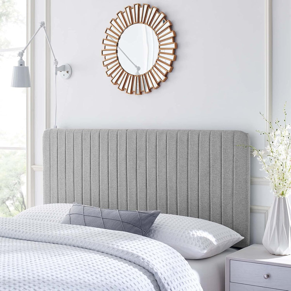 White King Fabric Headboard W406680