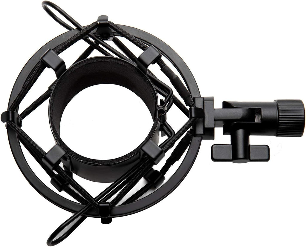 Condenser Microphone with Shock Mount, Boom Arm, and Pop Filter D5069