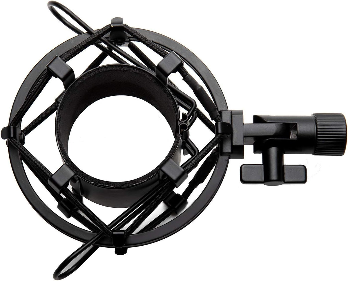 Condenser Microphone with Shock Mount, Boom Arm, and Pop Filter D5069