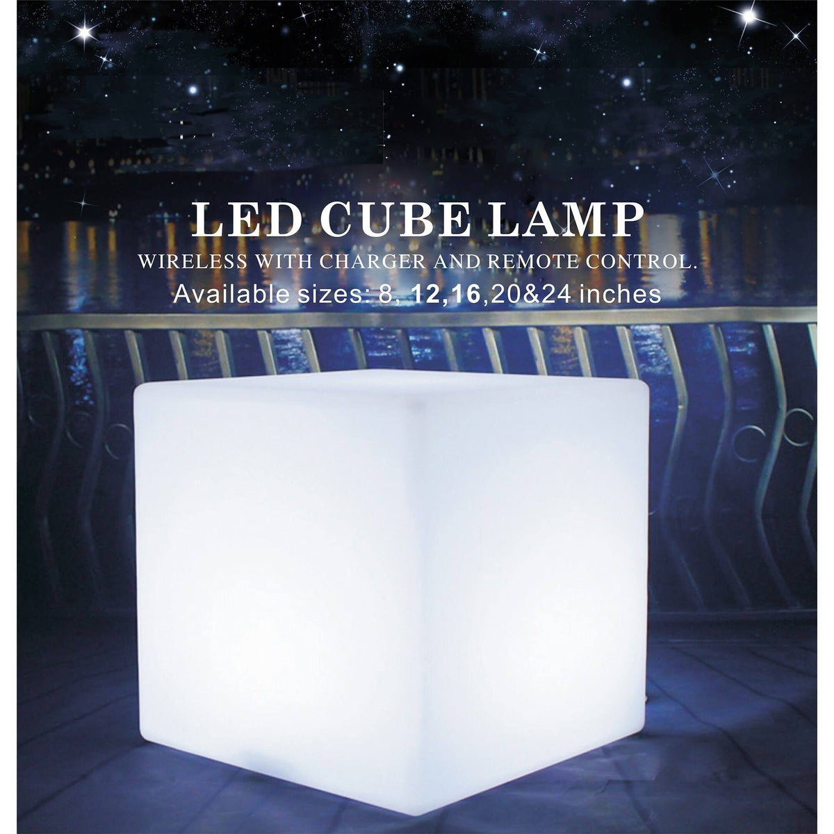 LED Cube Lamp D774629