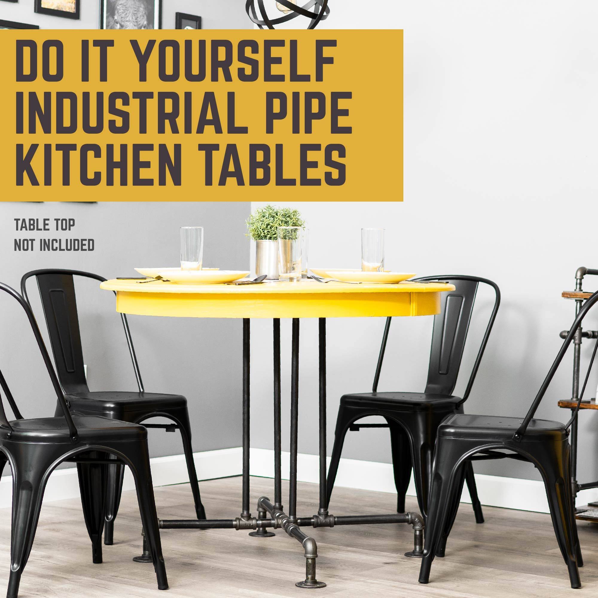 Industrial Steel Pipe Kitchen Table Kit U290