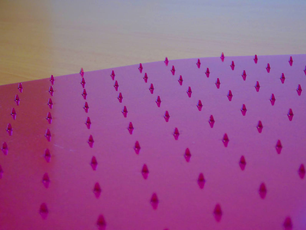 Pink Polycarbonate Chair Mat U686