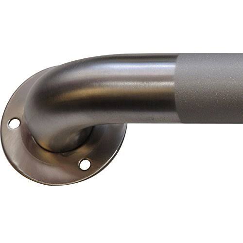 Stainless Steel Grab Bar with Safety Grip I114087