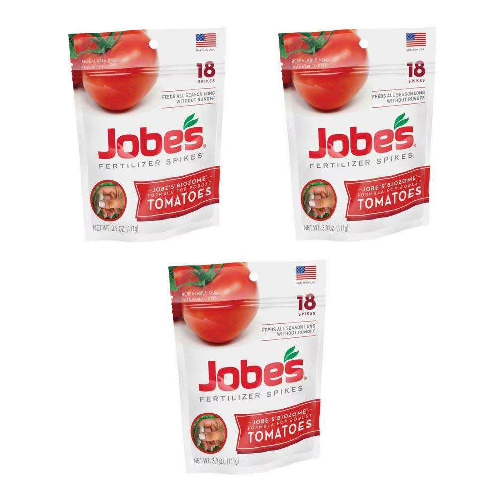 18 Spikes Tomato Fertilizer Spikes, 6-18-6 Time Release Fertilizer B910