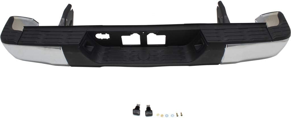 Chrome Steel Step Bumper for Toyota Tundra 2014-2019 H834020
