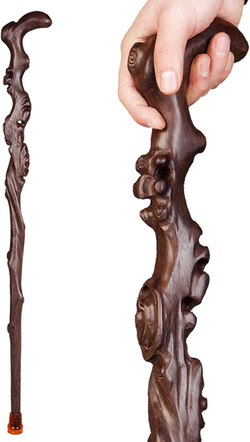 Wood Carved Walking Cane I915536