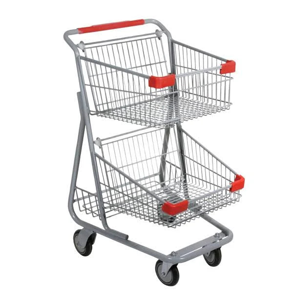 Gray Wire Shopping Cart H92357