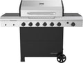 6-Burner Propane Gas Grill With Side Burner W143