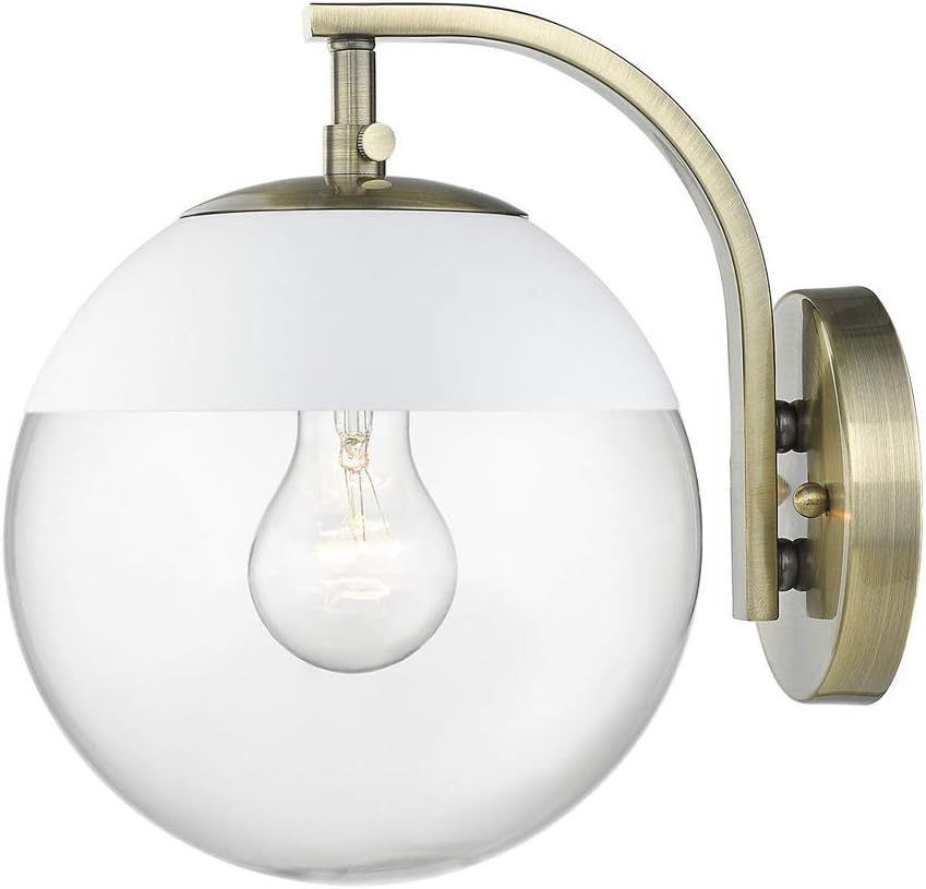 Pack of 2 Aged Brass Sconce E9943