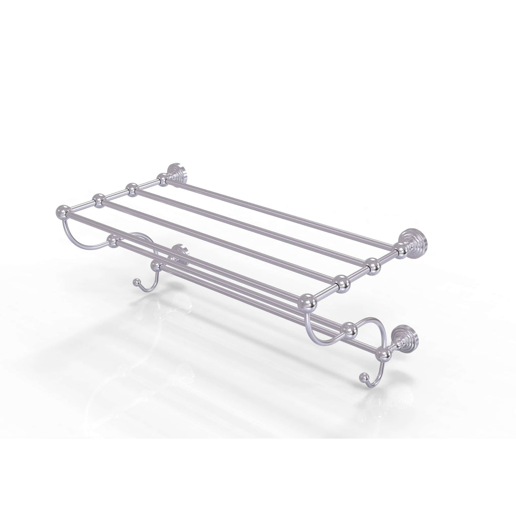 Satin Chrome Train Rack Towel Shelf Q33925
