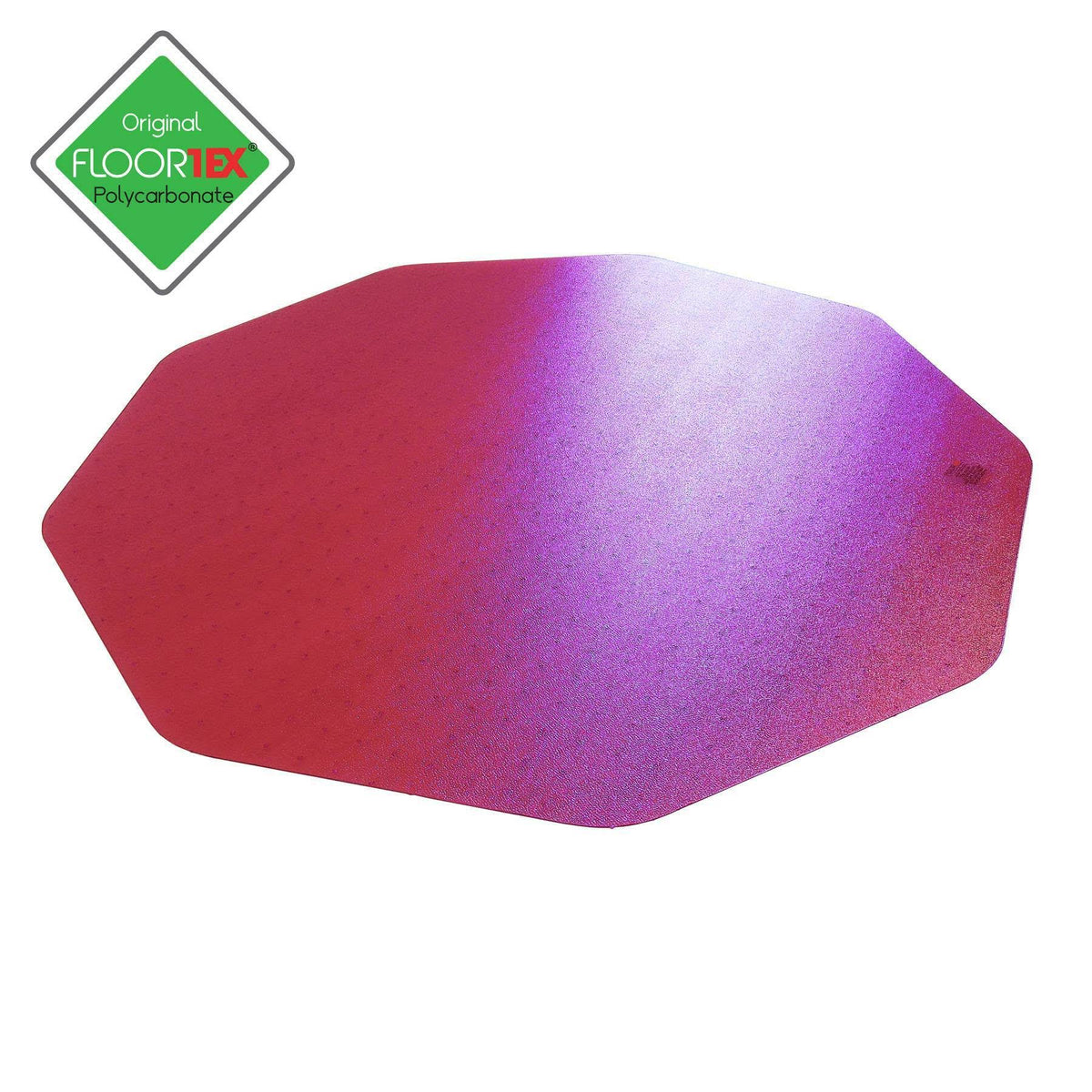 Pink Polycarbonate Chair Mat U686