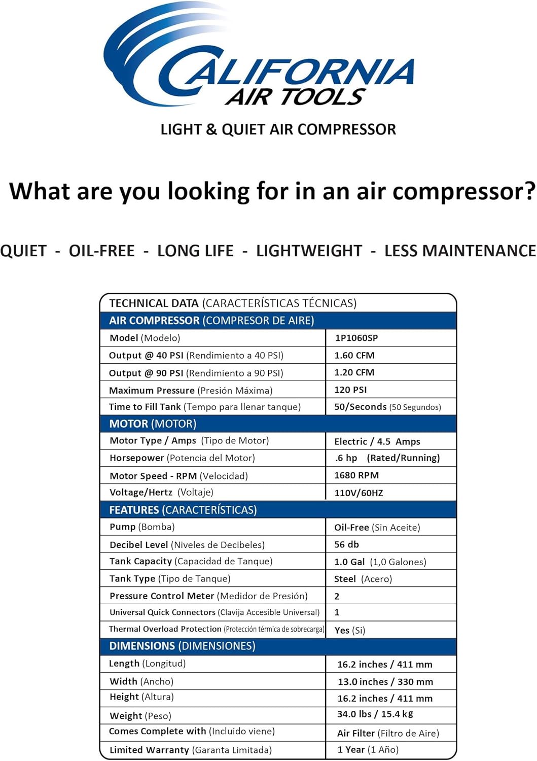 Air Compressor I339