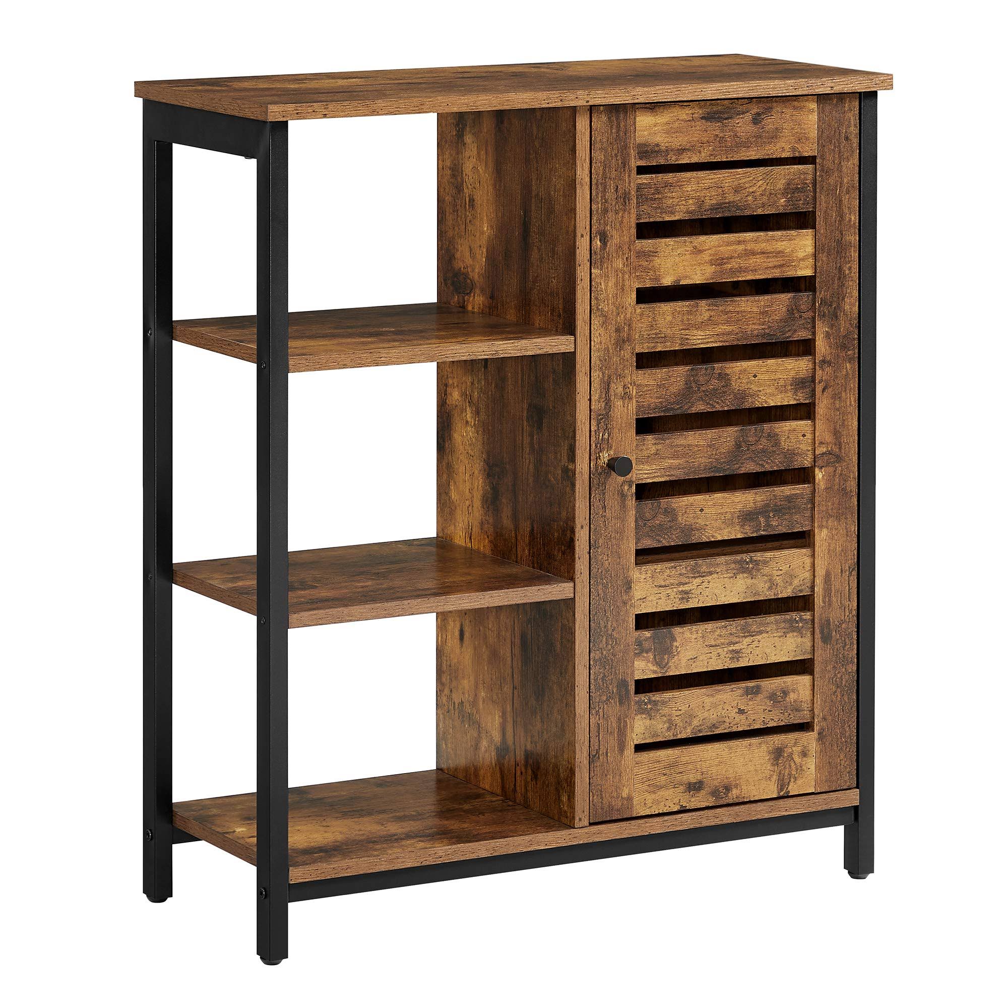 Lowell Storage Cabinet with 3 Shelves and Cupboard M5729