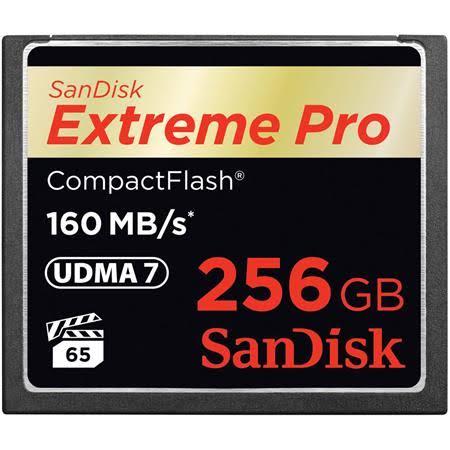 256 GB Compact Flash Memory Card Y3809