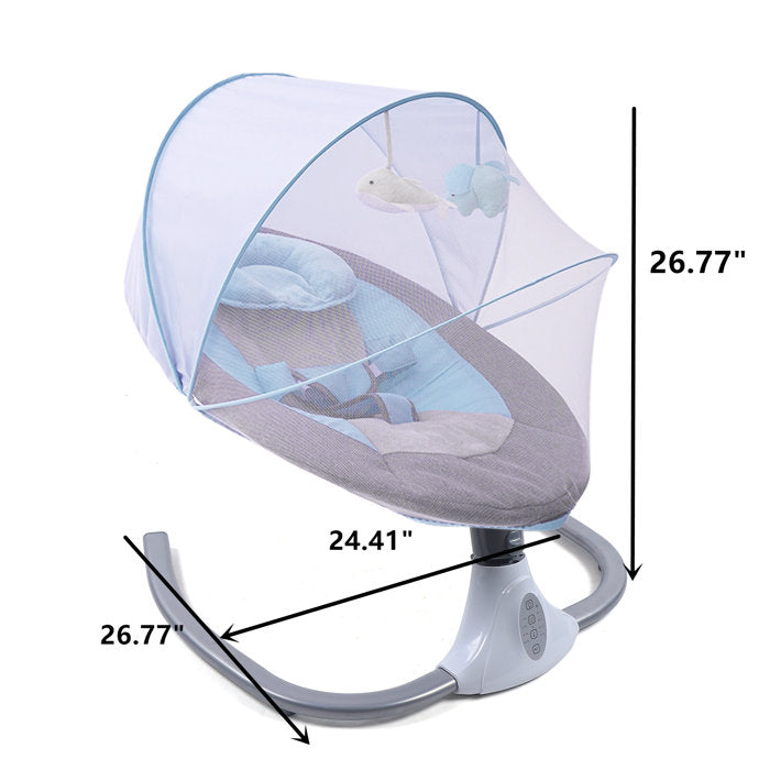 Blue Baby Bouncer Swing Chair D3114