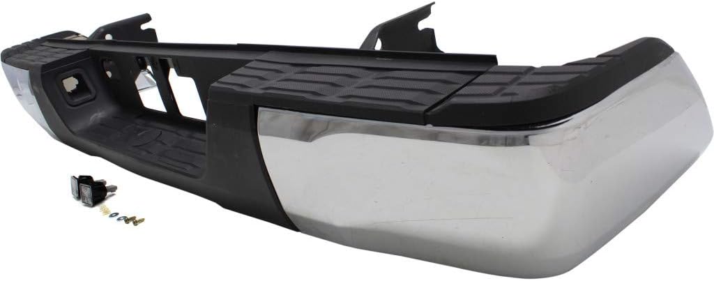 Chrome Steel Step Bumper for Toyota Tundra 2014-2019 H834020
