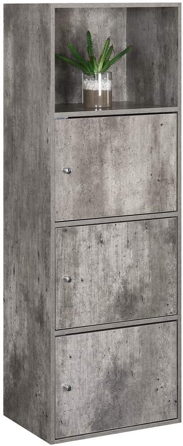3 Door Faux Birch Cabinet X790055