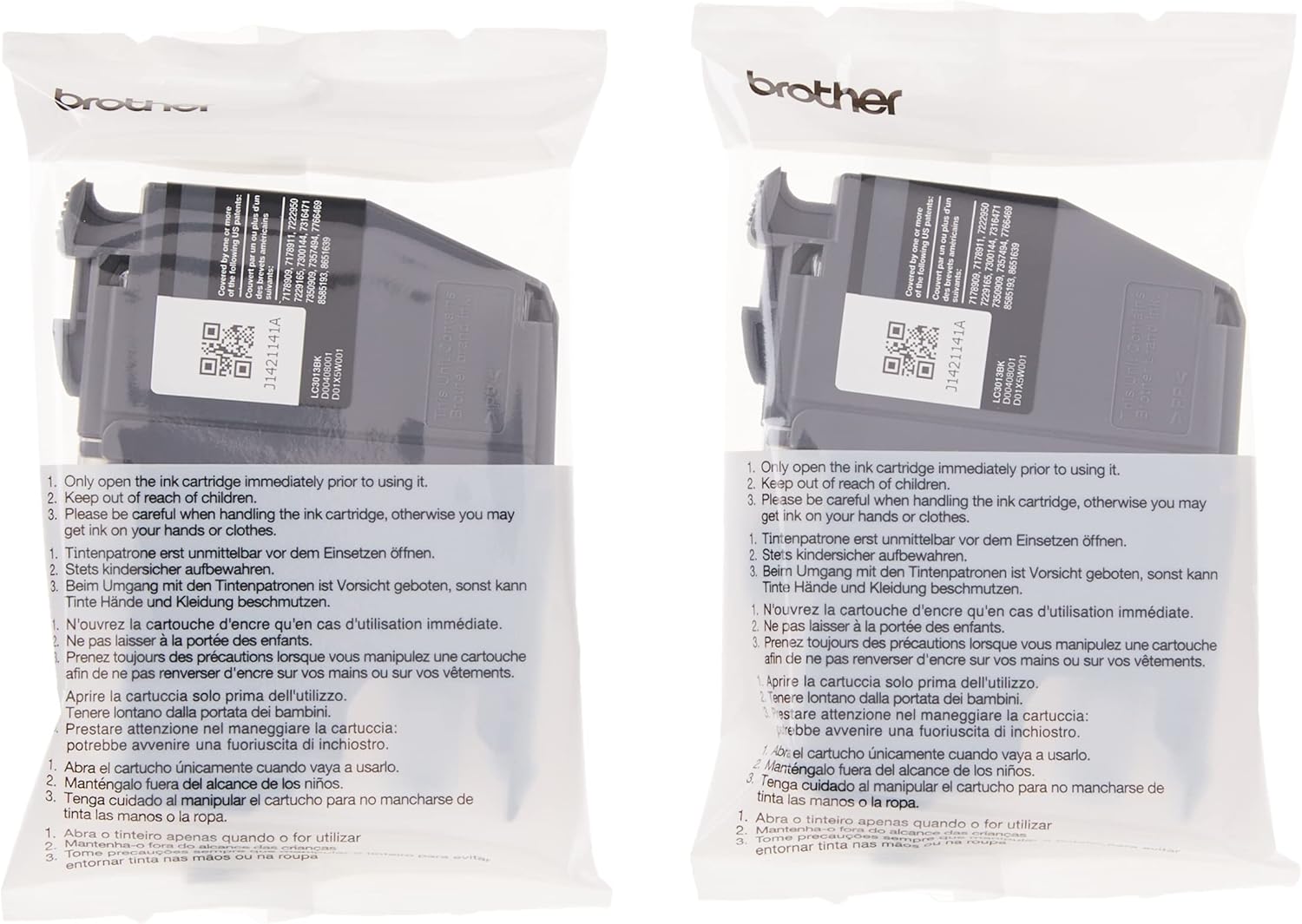2-Pack High Yield Black Ink Cartridges C8659
