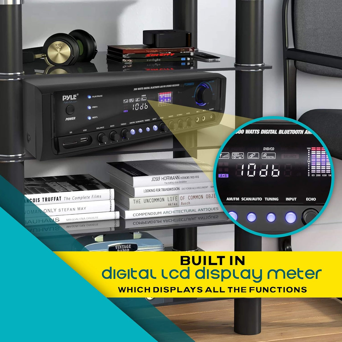 300W 4 Channel Bluetooth Power Amplifier X46603