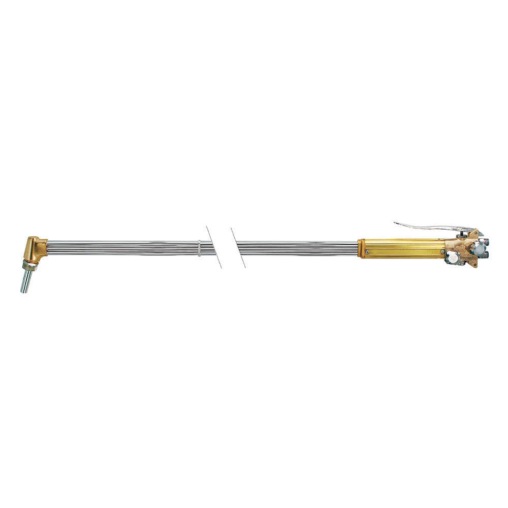 Cutting Torch, Cuts 24 in, 75 Deg, 48 in L Y984
