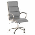 Light Gray High Back Leather Executive Office Chair N801543