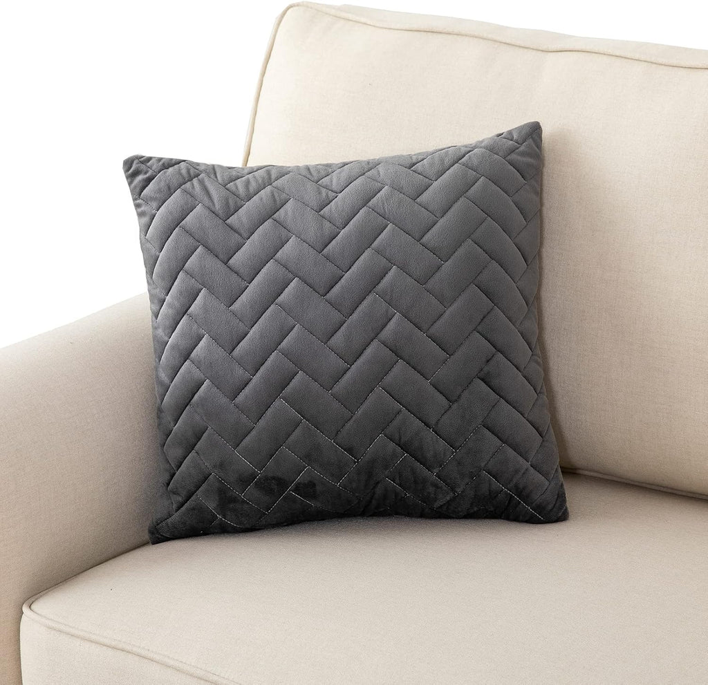 Dark Gray 36''x63'' Anti-Slip Sectional Couch Cover R873804